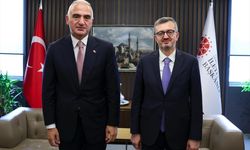 Kültür ve Turizm Bakanı Ersoy'dan Cumhurbaşkanlığı İletişim Başkanı Duran'a ziyaret