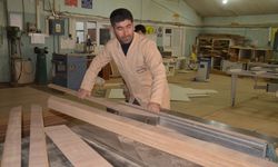 Muş'ta okul ve parkların mobilya malzemelerini öğrenciler üretiyor