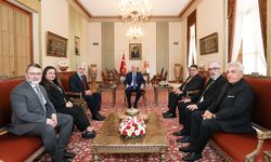 TBMM Başkanı Kurtulmuş, ATİB Genel Başkanı Cengiz'i kabul etti