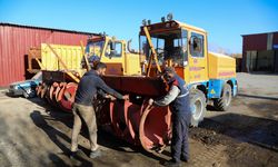 Van'da ekipler 350 iş makinesiyle karla mücadeleye hazır