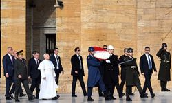 Vatikan Devlet Başkanı Papa 14. Leo, Anıtkabir'i ziyaret etti