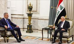 Dışişleri Bakanı Fidan, Irak Cumhurbaşkanı Reşid tarafından kabul edildi