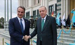 Cumhurbaşkanı Erdoğan, Yunanistan Başbakanı Miçotakis ile bir araya geldi