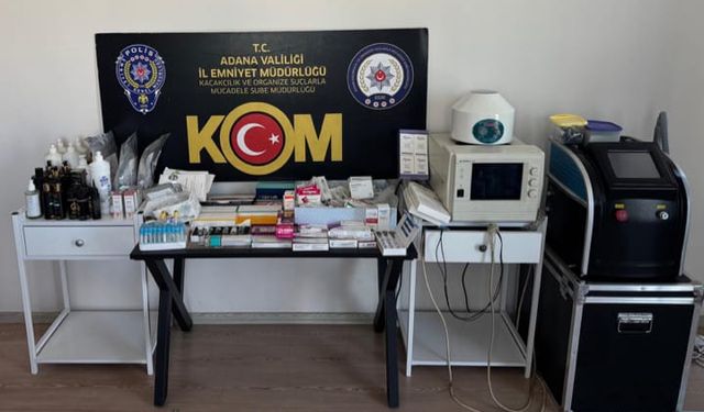 Adana'da yasa dışı tıbbi müdahalede bulunduğu iddia edilen şüpheli gözaltına alındı