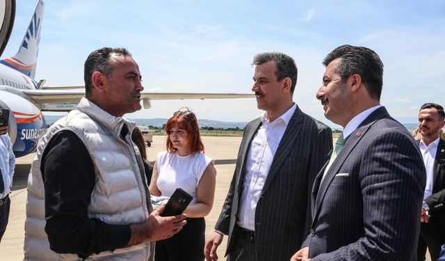 Bursa ile Stuttgart arasında karşılıklı uçak seferleri başladı