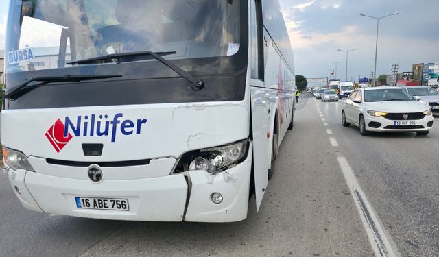 Bursa'da yolcu otobüsünün çarptığı yaya hayatını kaybetti