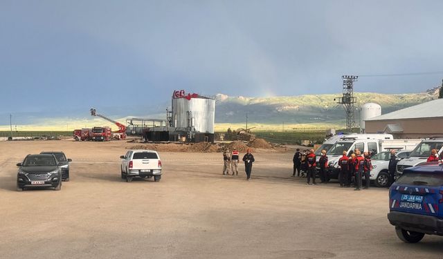 Erzurum'da asfalt üretim tesisindeki patlamada 1 işçi öldü, 1 işçi yaralandı