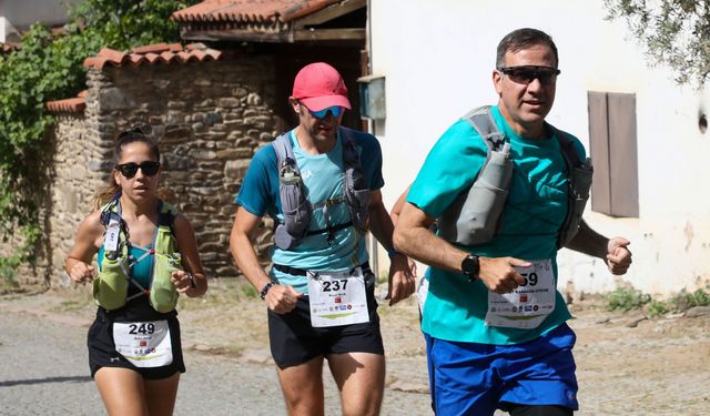 İzmir'de Efeler Yolu Ultra Trail yarışları başladı