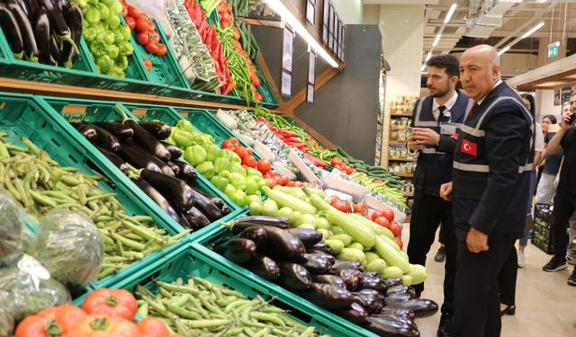Kocaeli'de Kurban Bayramı öncesi fiyat ve etiket denetimi yapıldı