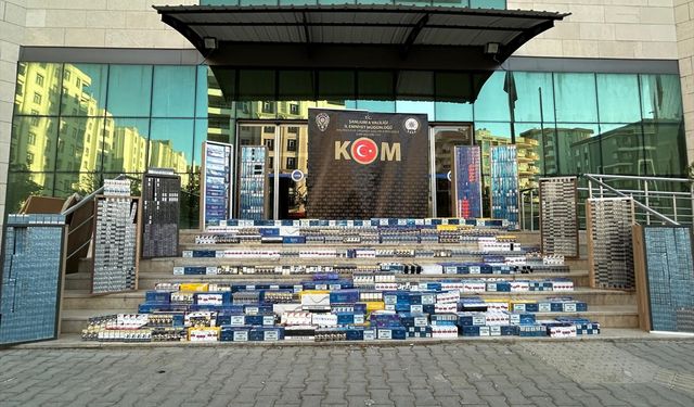 Şanlıurfa'da kaçakçılık operasyonunda 1 zanlı tutuklandı