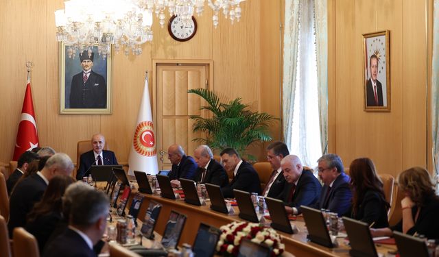 28. Yasama Dönemi ikinci devresinin ilk Başkanlık Divanı toplantısı yapıldı