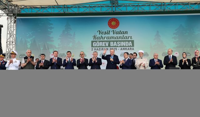 Cumhurbaşkanı Erdoğan: "Yangınla mücadelede insansız hava aracı kullanımında Avrupa'da birinci, dünyada ikinci ülke konumundayız"