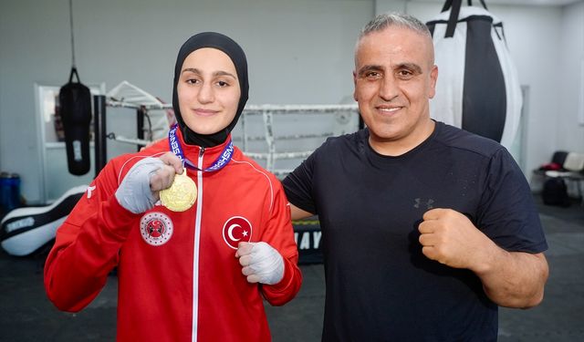 Dünya şampiyonu muaythaici Fatma Çeken'in hayali 2032 Brisbane Olimpiyatları:
