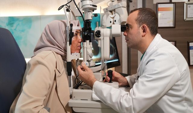 Görme kaybıyla 20 yıldır mücadele eden hasta Medipol'de sağlığına kavuştu