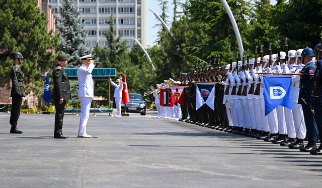 Genelkurmay Başkanı Orgeneral Gürak, NATO Askeri Komite Başkanı Oramiral Dragone ile görüştü