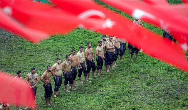 664. Tarihi Kırkpınar Yağlı Güreşleri için geri sayıma geçildi
