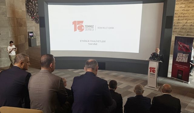 15 Temmuz Derneği, İstanbul'da yapacağı etkinlikleri tanıttı