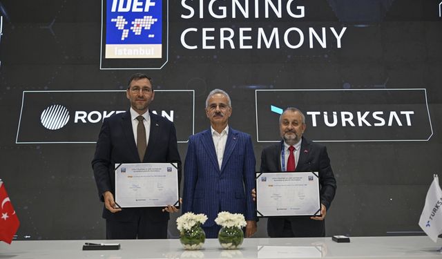 Roketsan ile Türksat arasında işbirliği protokolü imzalandı