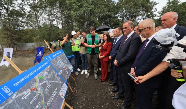 "Beykoz-Çekmeköy İlçeleri Riva Atık Su Tünelleri"nin kazı çalışmaları başladı