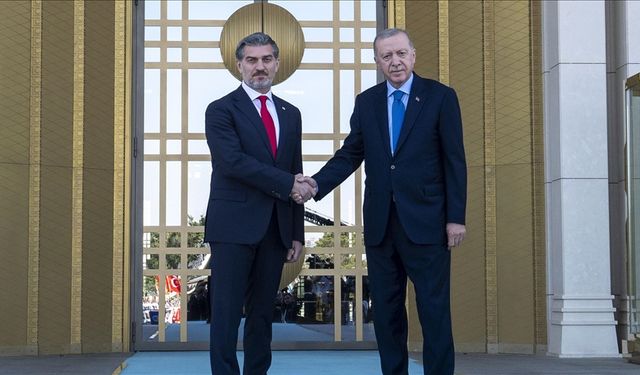 Cumhurbaşkanı Erdoğan, Gürcistan Cumhurbaşkanı Kavelashvili'yi resmi törenle karşıladı