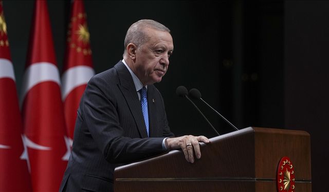 Cumhurbaşkanı Erdoğan: Bakü-Tiflis-Kars Demiryolu'nun tam kapasite çalışmaya başlaması ehemmiyet arz etmektedir