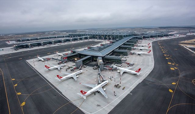 İstanbul Havalimanı günlük 1635 uçuşla Avrupa'nın en yoğun havalimanı oldu
