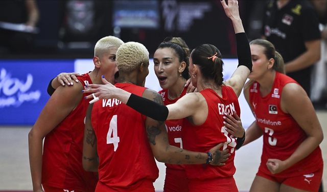 A Milli Kadın Voleybol Takımı Dünya Şampiyonası'nda yarı finalde