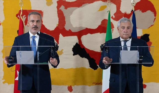 Bakan Fidan: İtalya ile olan stratejik ortaklığımızı daha da derinleştirmek konusunda kararlıyız