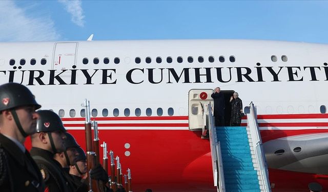 Cumhurbaşkanı Erdoğan Kuveyt'e gitti