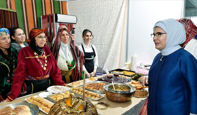 Emine Erdoğan, 5. Rize Gastronomi Günleri'ne katıldı