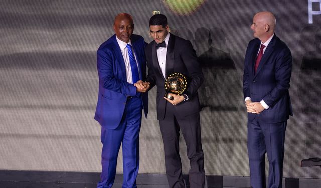 Afrika'da yılın futbolcusu ödülünü Achraf Hakimi kazandı