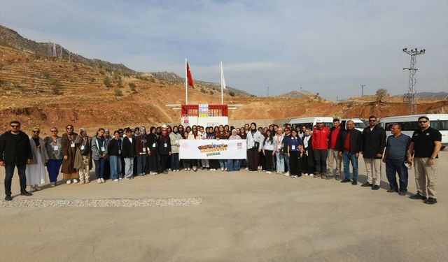 Enerji ve Tabii Kaynaklar Bakanlığı Gabar'da öğrencileri ağırladı