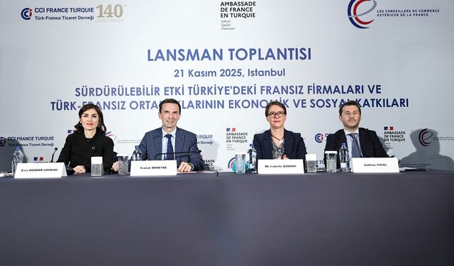 Fransız ve Fransız-Türk şirketleri, gelecek üç yılda 5 milyar avroluk yeni yatırım planlıyor