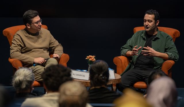 Yüksel Aksu ve Akın Aksu '10. Kısa'dan Hisse Kısa Film Festivali'nde sinemaseverlerle buluştu