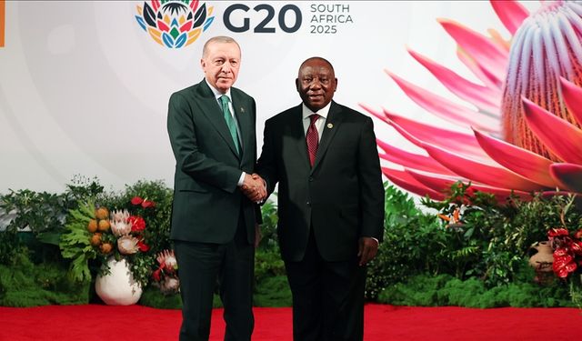 Cumhurbaşkanı Erdoğan, G20 Liderler Zirvesi resmi karşılama törenine katıldı