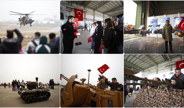 Türkiye'nin göz bebeği yerli ve milli silah sistemleri Malatya'da görücüye çıktı