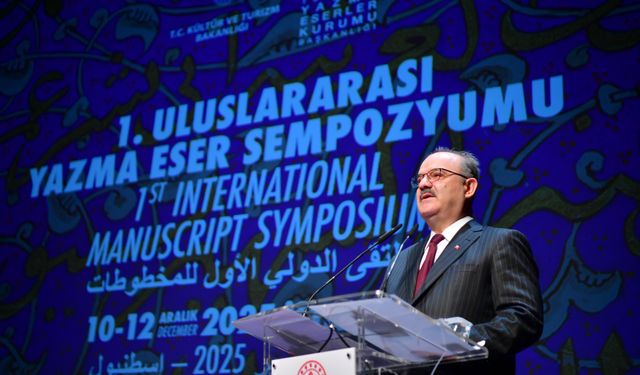 '1. Uluslararası Yazma Eser Sempozyumu' İstanbul'da başladı