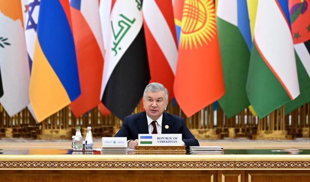 Özbekistan Cumhurbaşkanı Mirziyoyev, 'Uluslararası Barış ve Güven Yılı Forumu'nda konuştu: