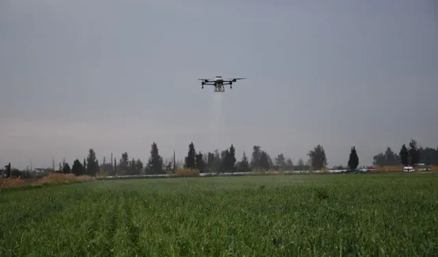 Mersin’de tarımda dron dönemi başladı, üretimde tasarruf artıyor