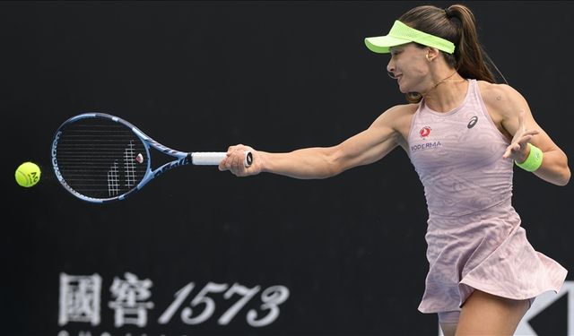 Milli tenisçi Zeynep Sönmez Avustralya Açık’ta 3. turda