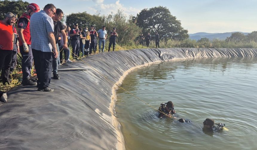 Balıkesir'de sulama göletinde erkek cesedi bulundu