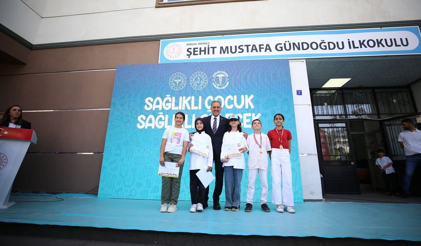 Bingöl'de "Sağlıklı çocuk, sağlıklı gelecek" etkinliği düzenlendi