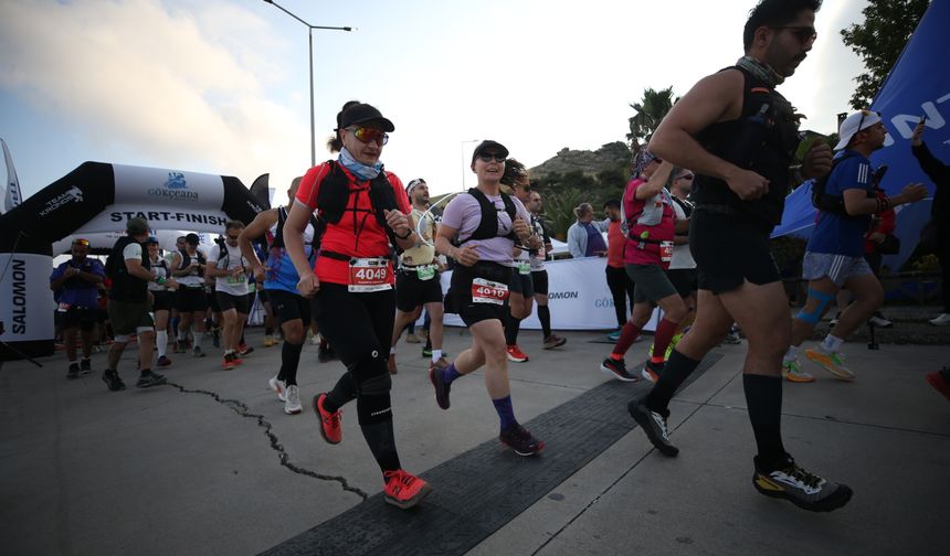 Gökçeada Ultra Trail düzenlendi