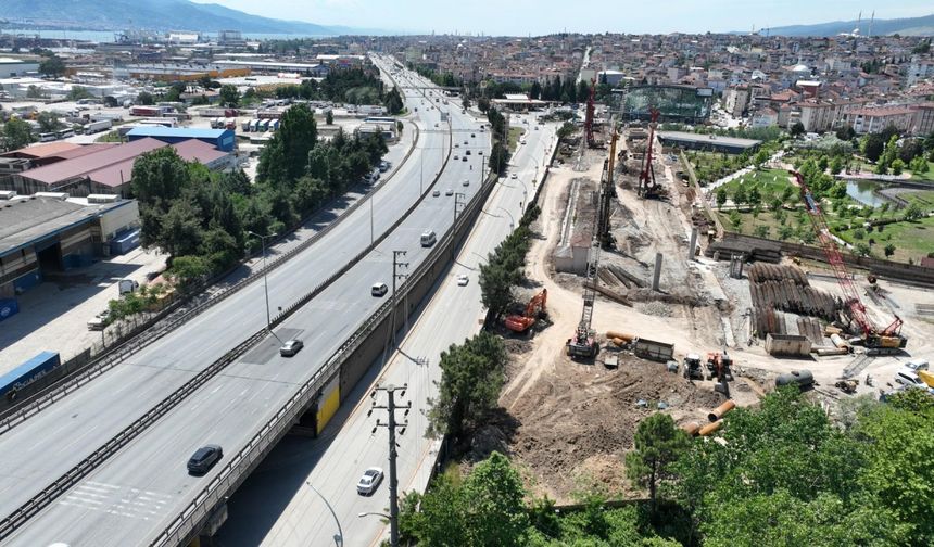 Kocaeli'yi metroya kavuşturacak projede çalışmalar sürüyor