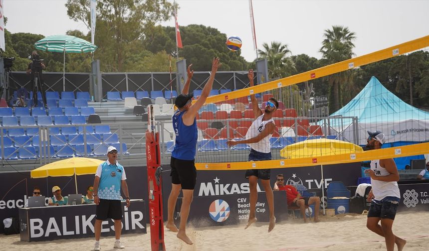 Plaj voleybolunda Nations Cup Preliminary Round Balıkesir etabı tamamlandı