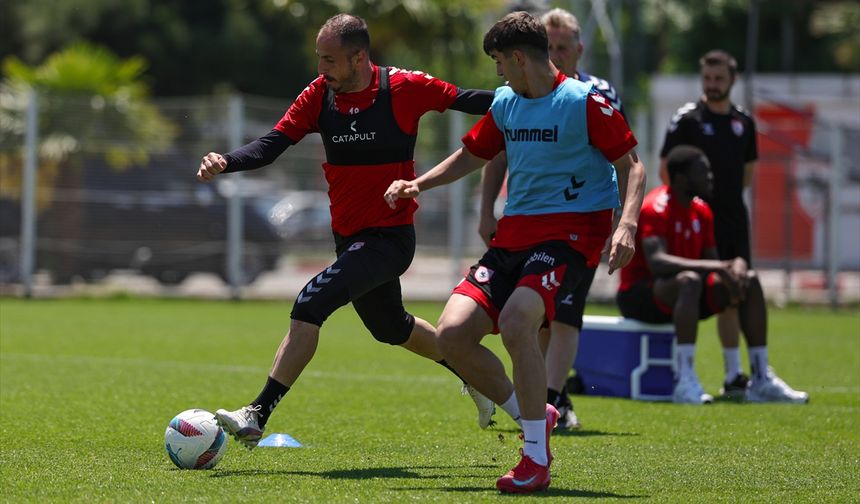 Samsunspor, Kayserispor maçının hazırlıklarını sürdürdü