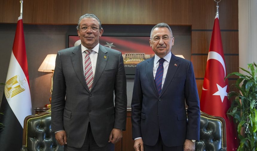 TBMM Dışişleri Komisyonu Başkanı Oktay, Mısır Arap Cumhuriyeti Senatosu heyetini ağırladı