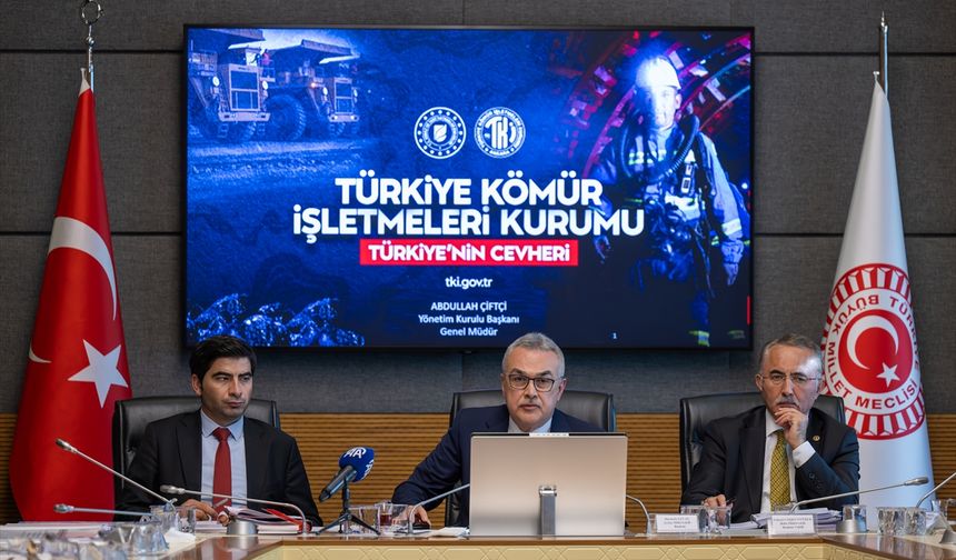 TBMM KİT Komisyonu'nda Türkiye Kömür İşletmeleri Kurumu'un 2021 ve 2022 yılı hesapları görüşüldü