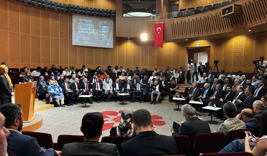 Uluslararası öğrencilerin Türkiye'ye katkılarına ilişkin rapor açıklandı