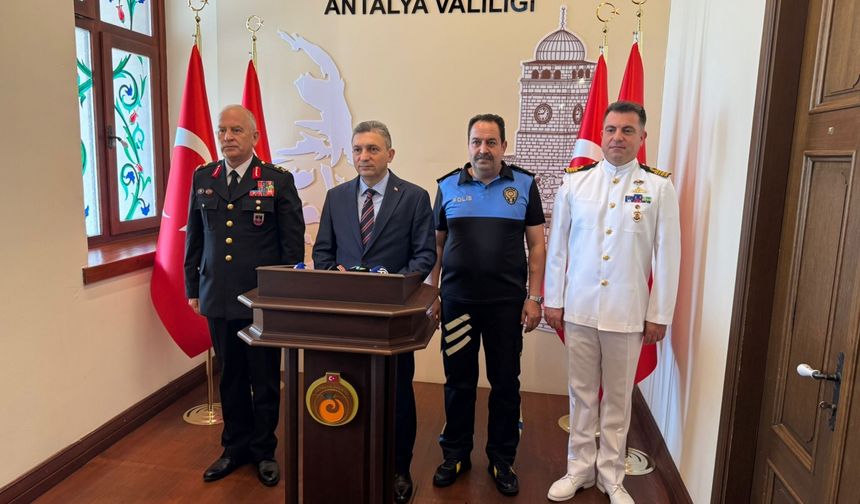 Antalya'da Kurban Bayramı dolayısıyla tedbirler artırıldı